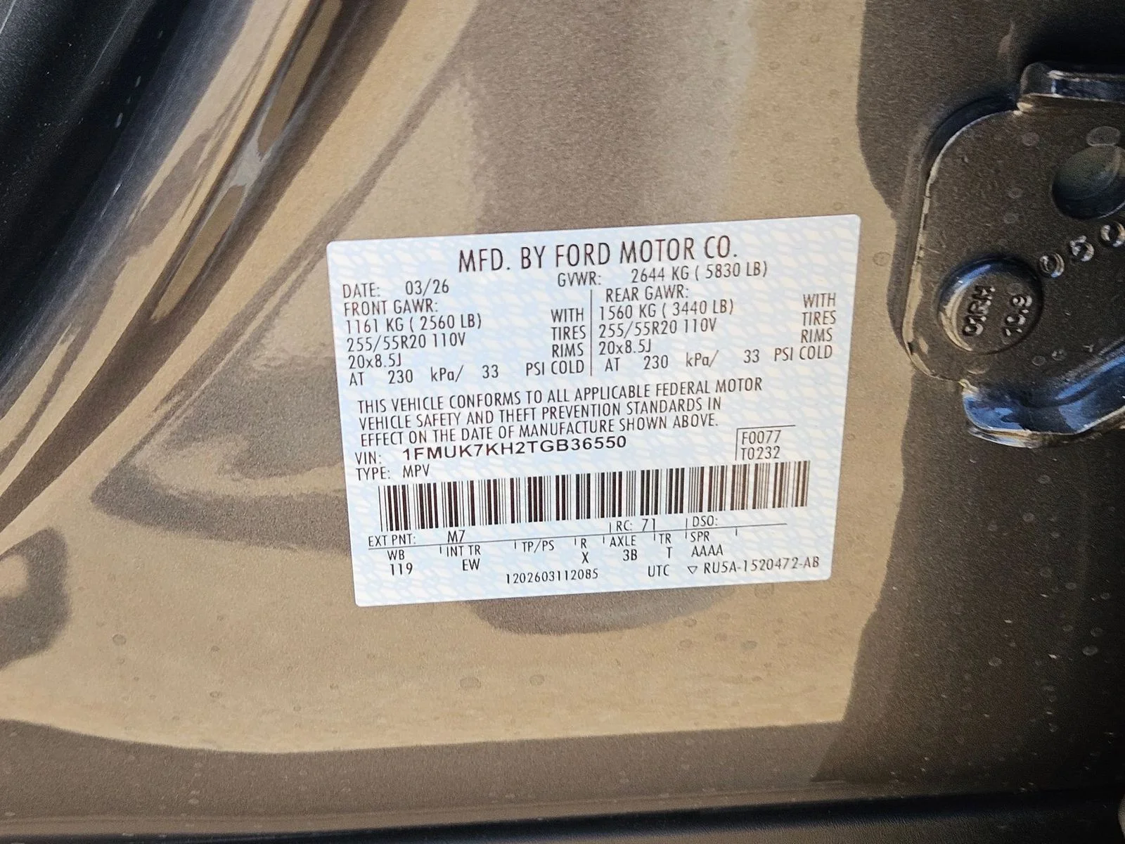 New 2026 Carbonized Gray Metallic Ford ST-Line image 29
