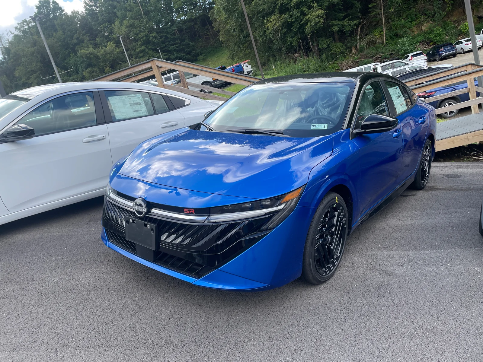 New 2027 Bluestone Pearl / Super Black Two-tone Nissan SR image 1