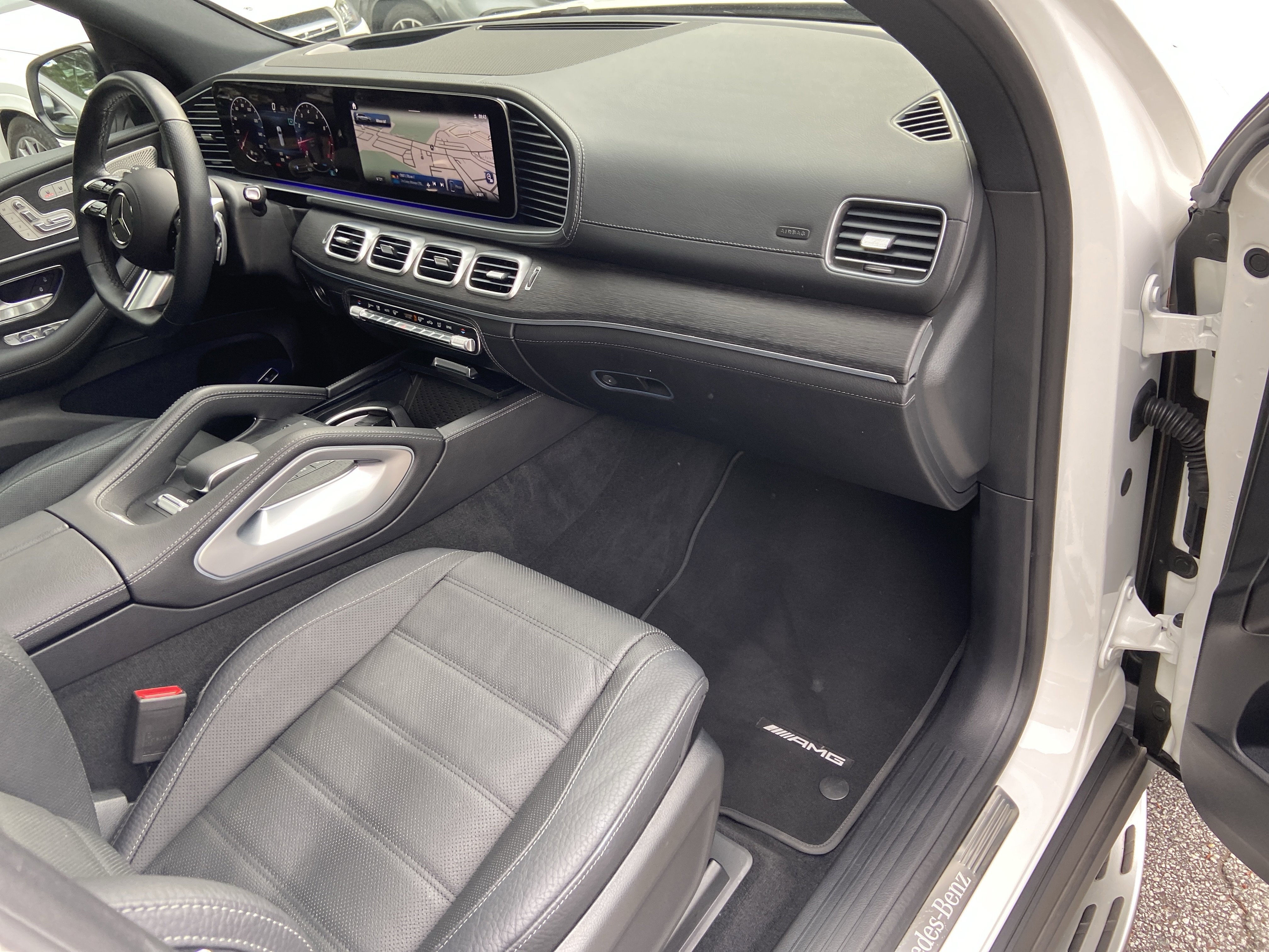 Certified Used 2025 Polar White Mercedes-Benz GLS 580 4MATIC® SUV image 53