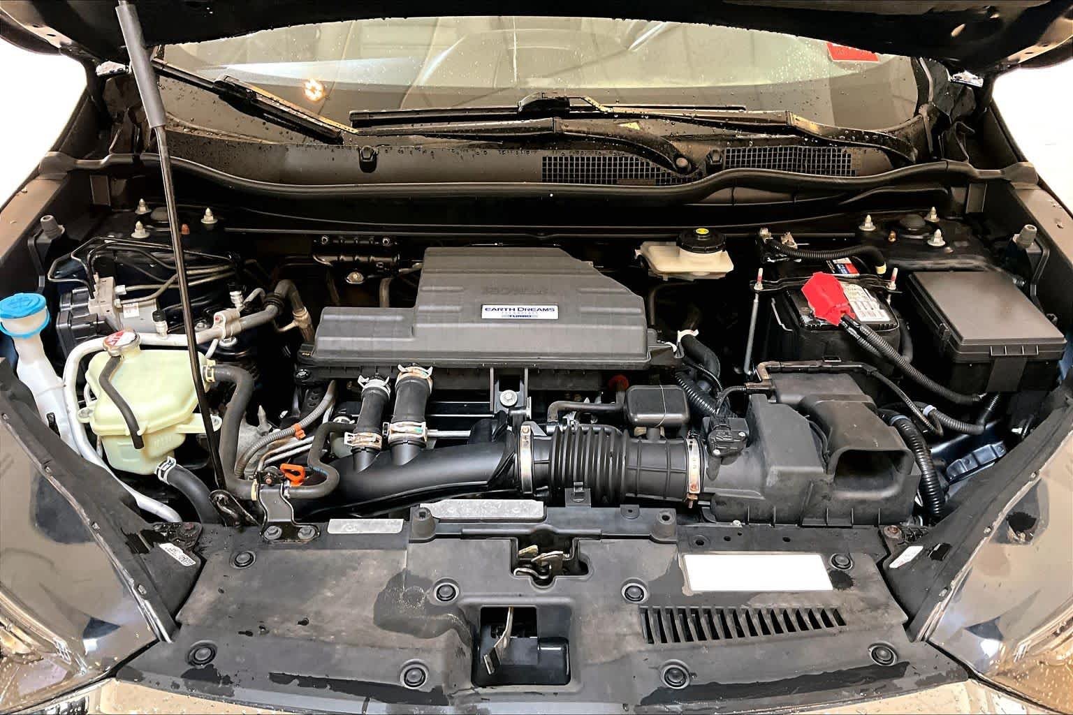 Used 2019 Obsidian Blue Pearl Honda EX image 30