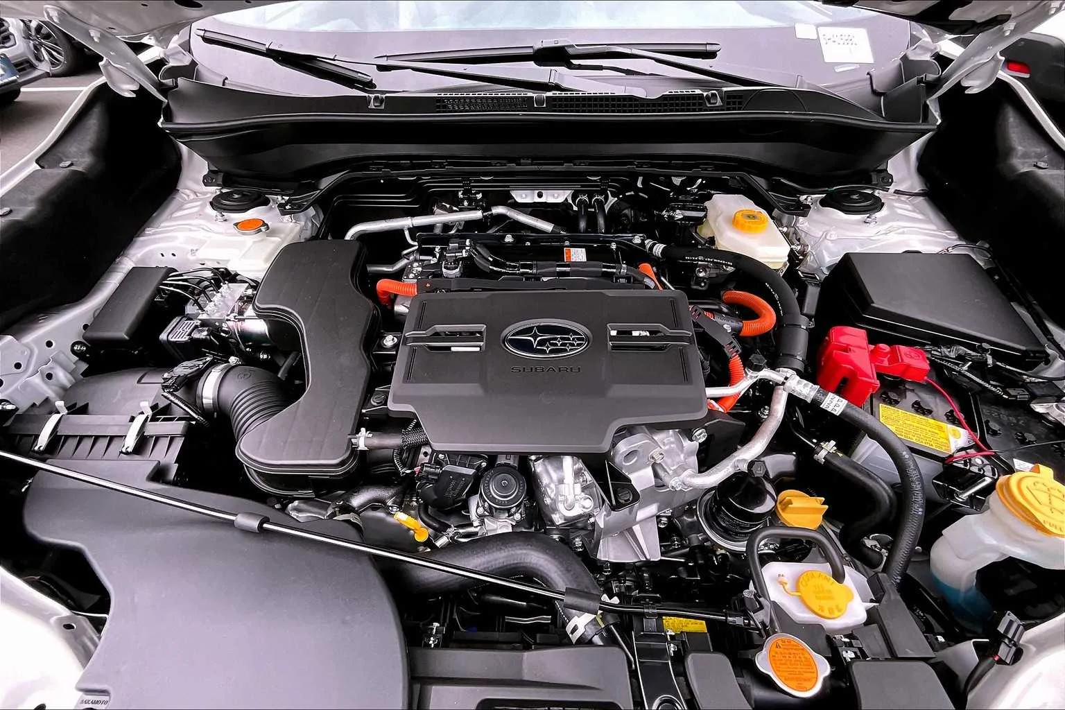 New 2025 Crystal White Pearl Subaru Limited Hybrid image 16