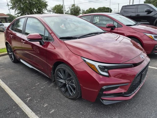 Used 2024 Ruby Flare Pearl Toyota SE image 1