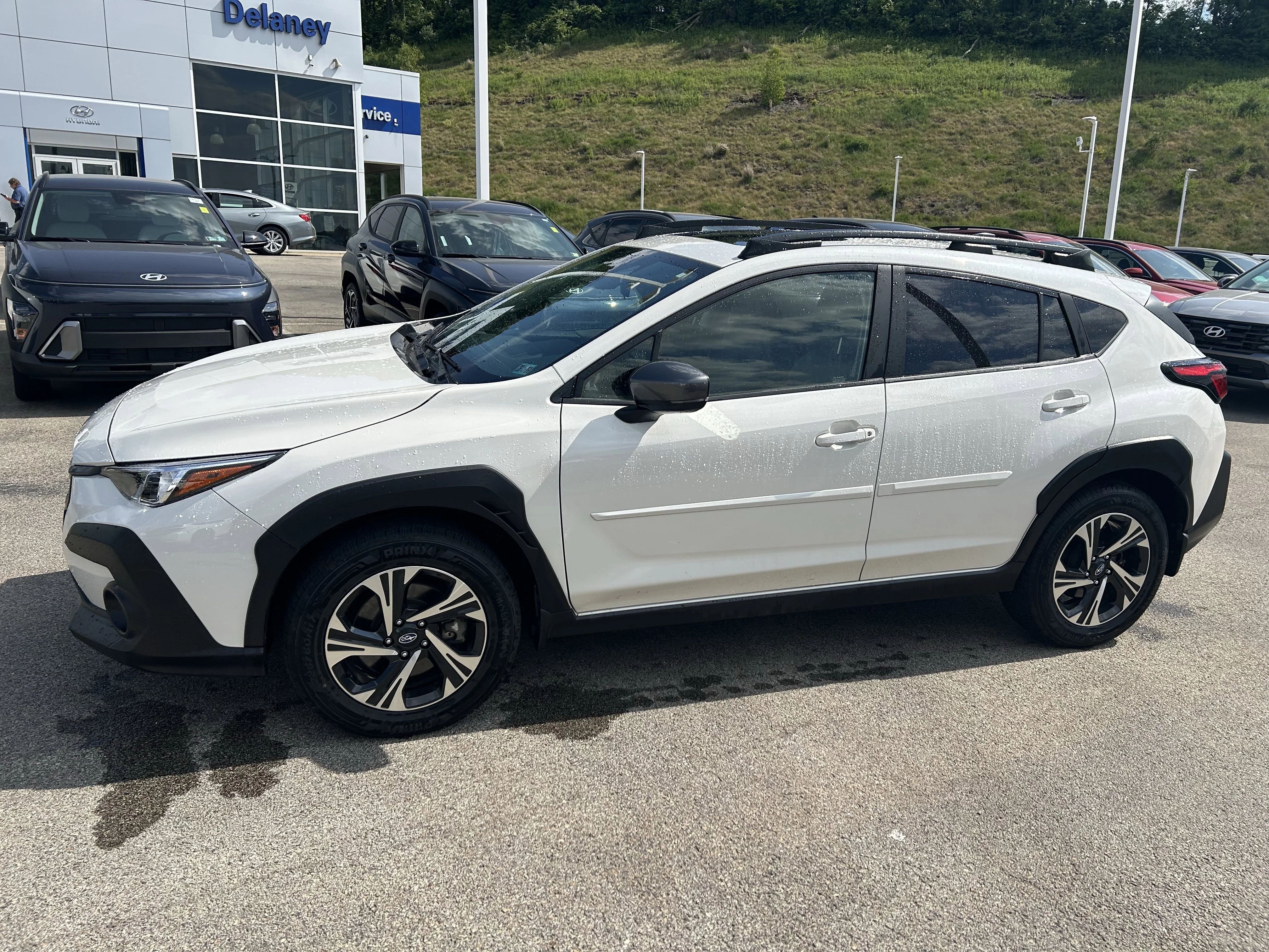 Used 2024 Crystal White Pearl Subaru Premium image 9