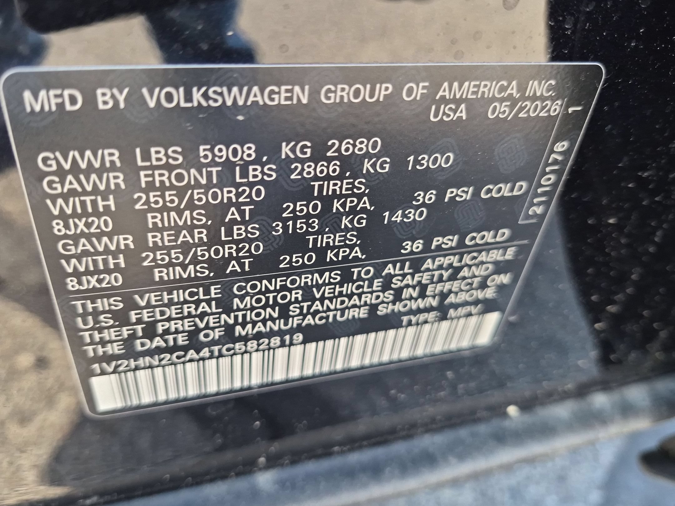 New 2026 Deep Black Pearl Volkswagen 2.0T SE w/Technology image 16