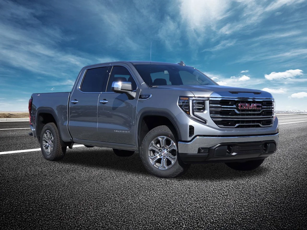 New 2026 Sterling Metallic GMC SLT image 2