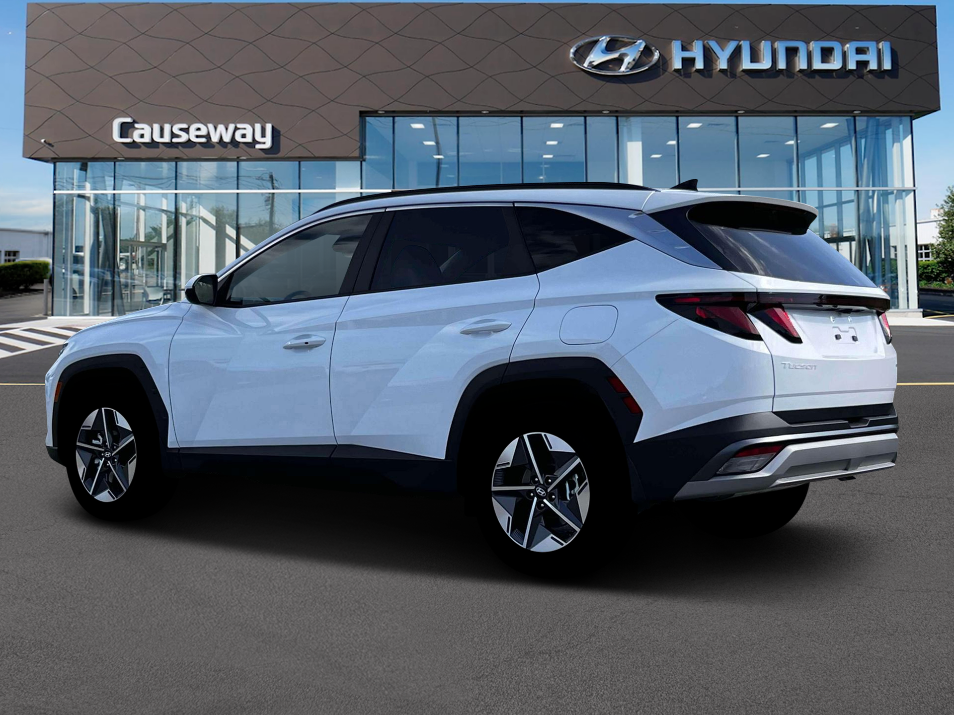 New 2026 White Hyundai SEL AWD image 4