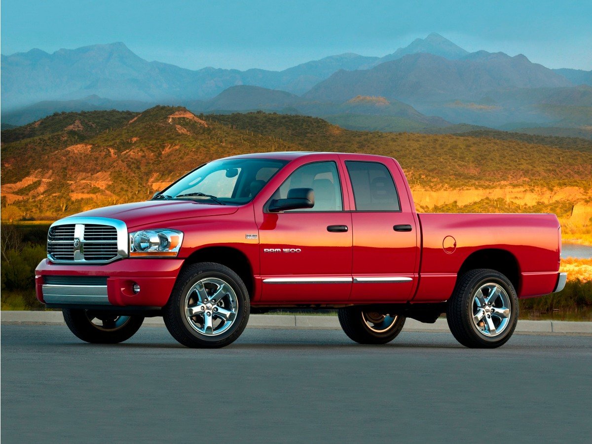 Used 2007 Gray Dodge Laramie image 1