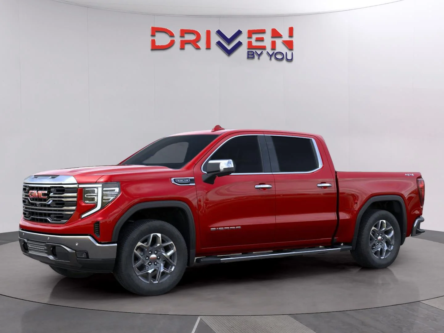 New 2026 Volcanic Red Tintcoat GMC SLT image 3