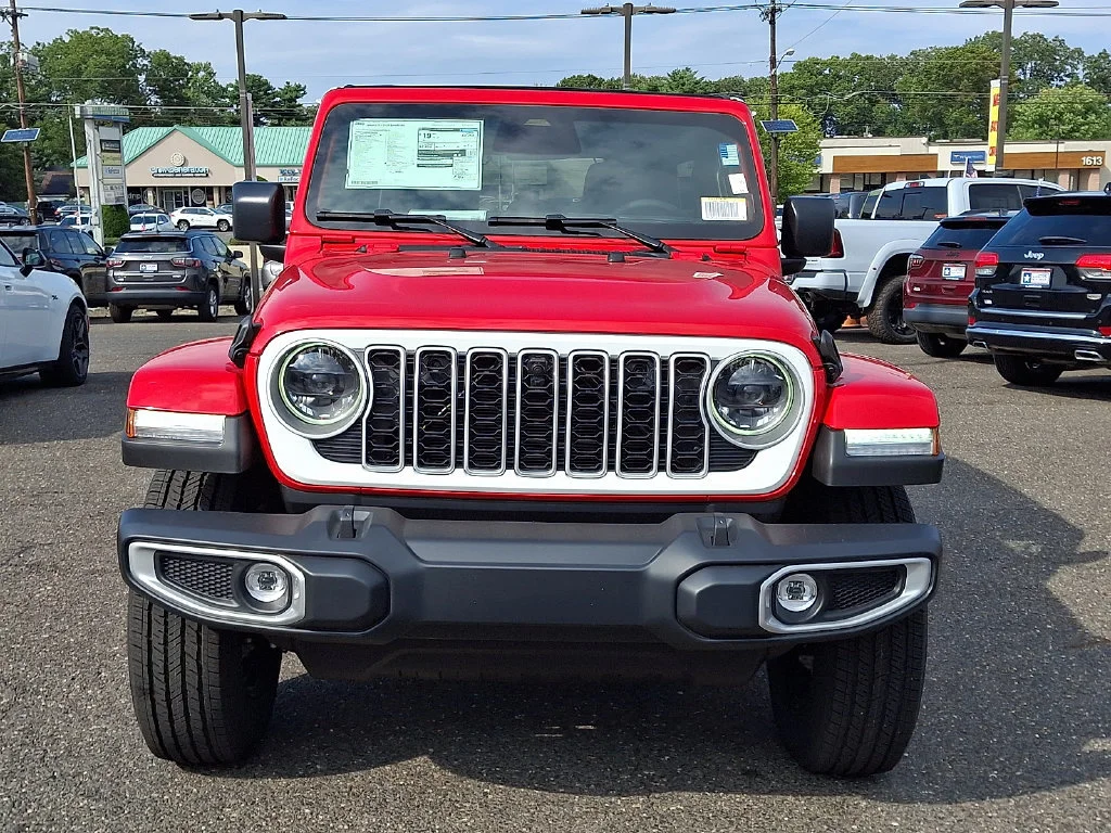 New 2027 Firecracker Red Clearcoat Jeep Sahara image 2