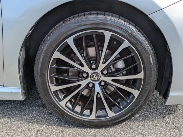 Certified Used 2020 Celestial Silver Metallic Toyota SE image 11