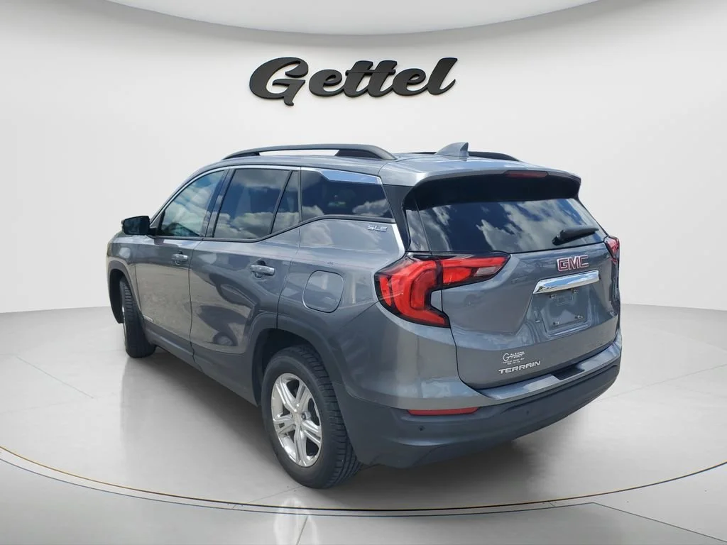 Used 2019 SATIN STEEL METALLIC GMC SLE image 5