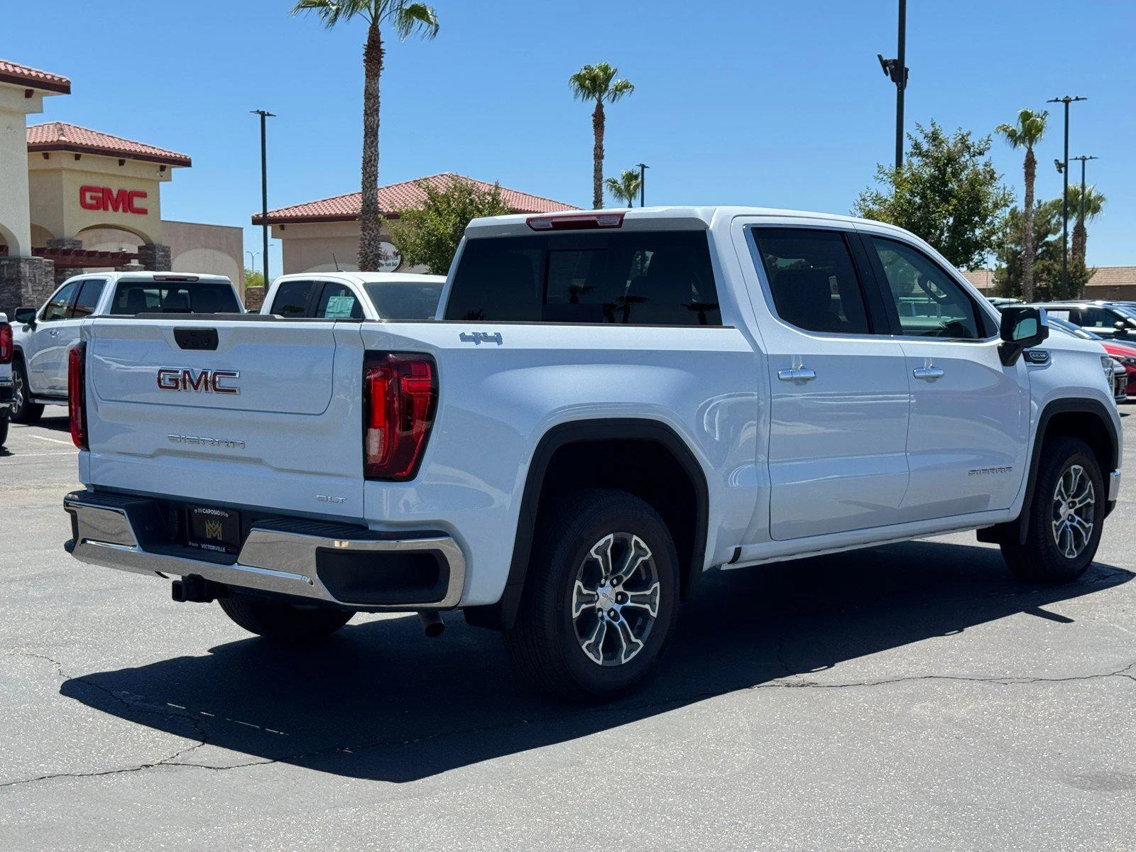 New 2026 Glacier White Tricoat GMC SLT image 6