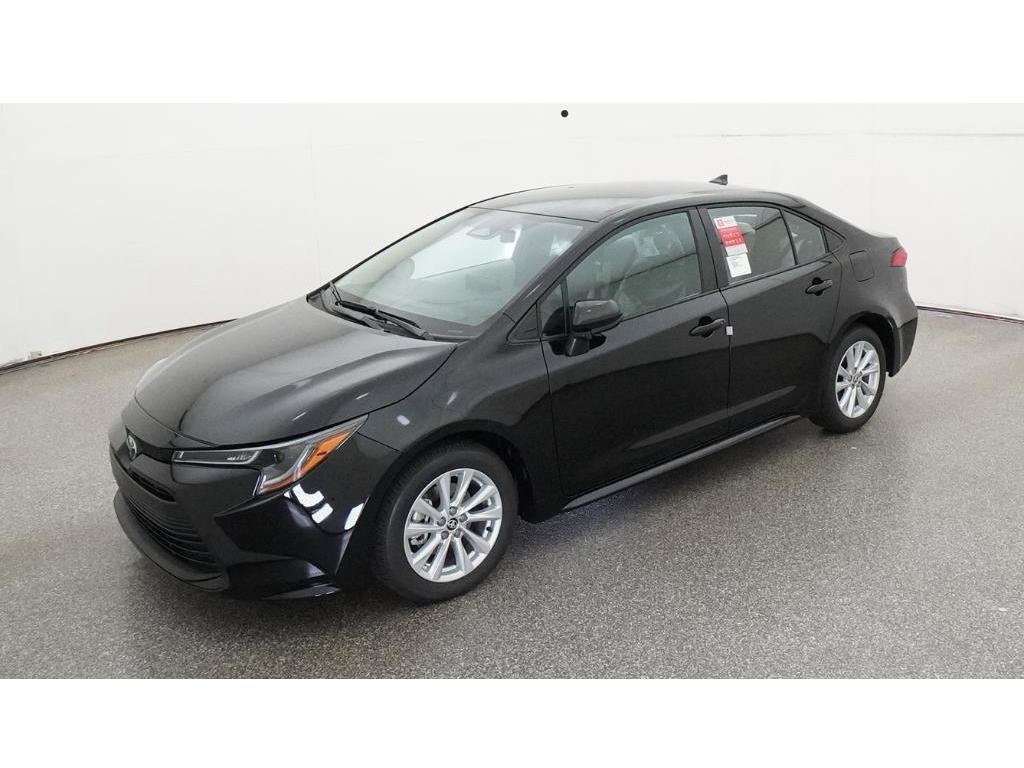 New 2026 Midnight Black Metallic Toyota LE image 1