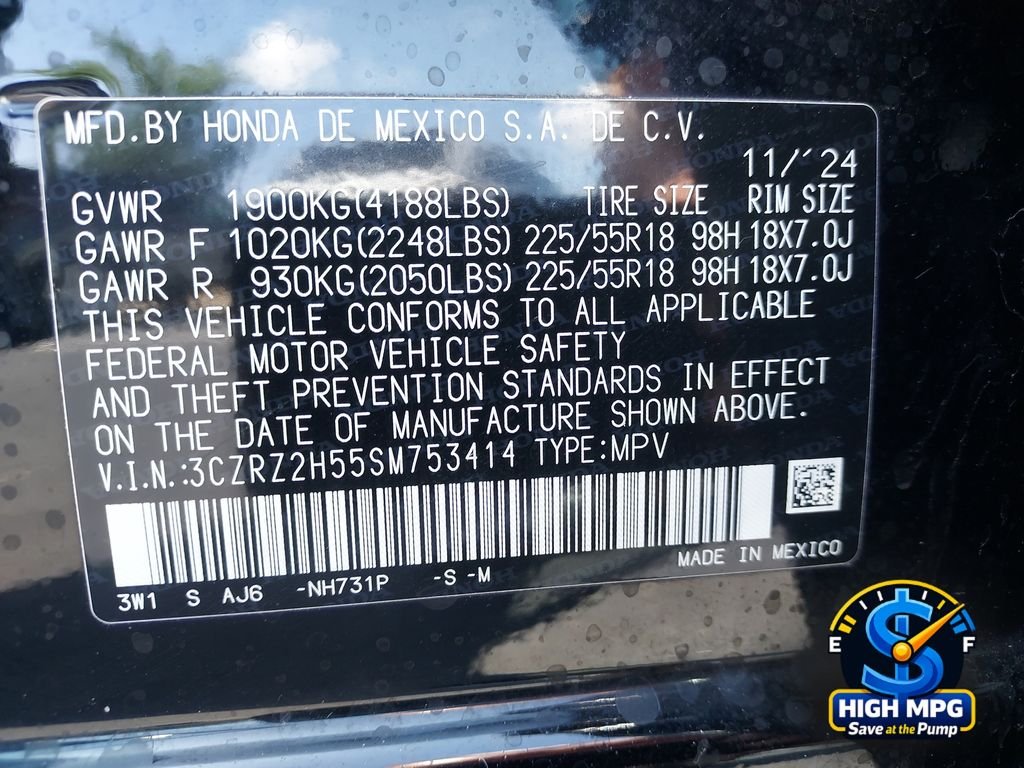 Used 2025 Black Honda Sport image 31