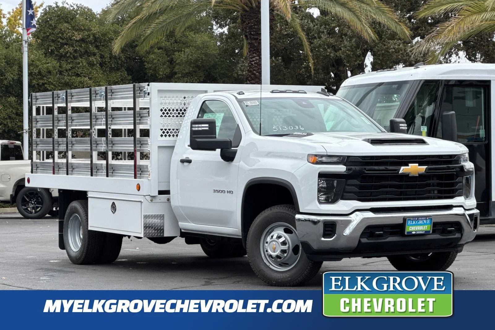 2026 Chevrolet Silverado 3500 HD Chassis Cab Work Truck Regular Cab for sale - Stock #26F0061 - White - New at My True Fleet