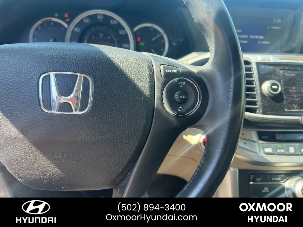 Used 2015 Basque Red Pearl II Honda EX-L image 8