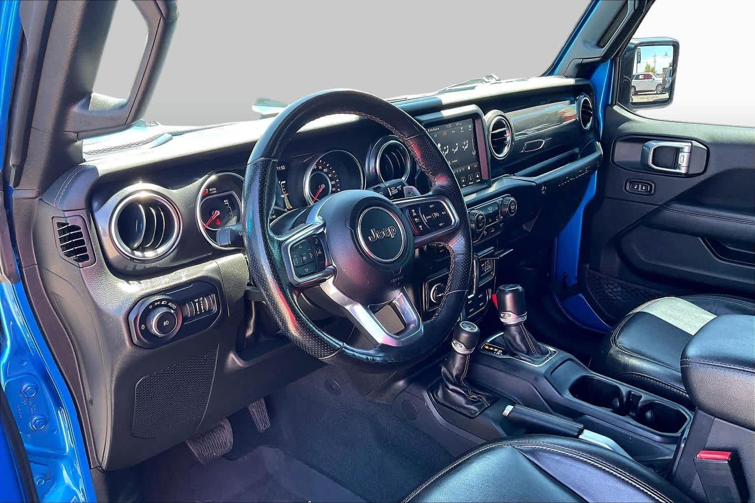 Used 2022 Hydro Blue Pearlcoat Jeep Unlimited Rubicon 392 image 16