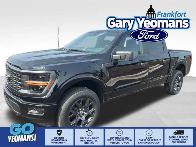 New 2026 Agate Black Metallic Ford STX® image 1