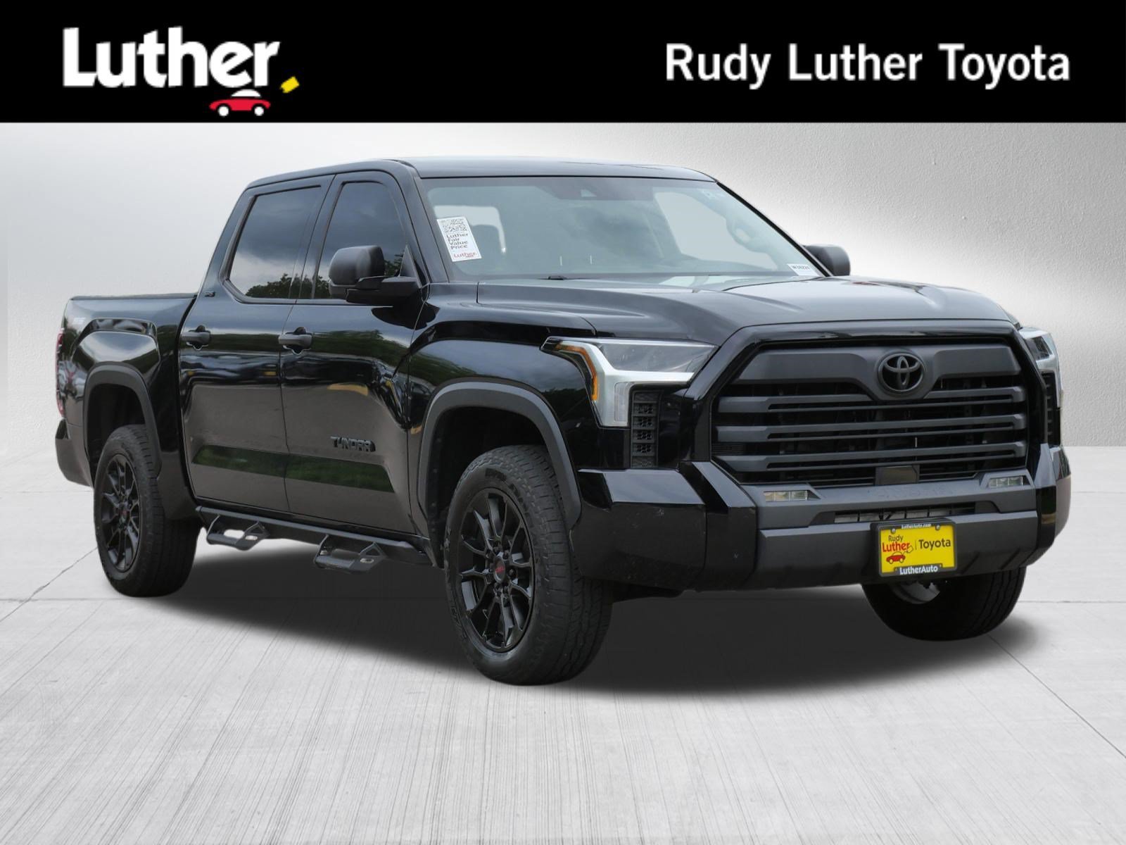 Used 2023 Midnight Black Metallic Toyota SR5 image 1