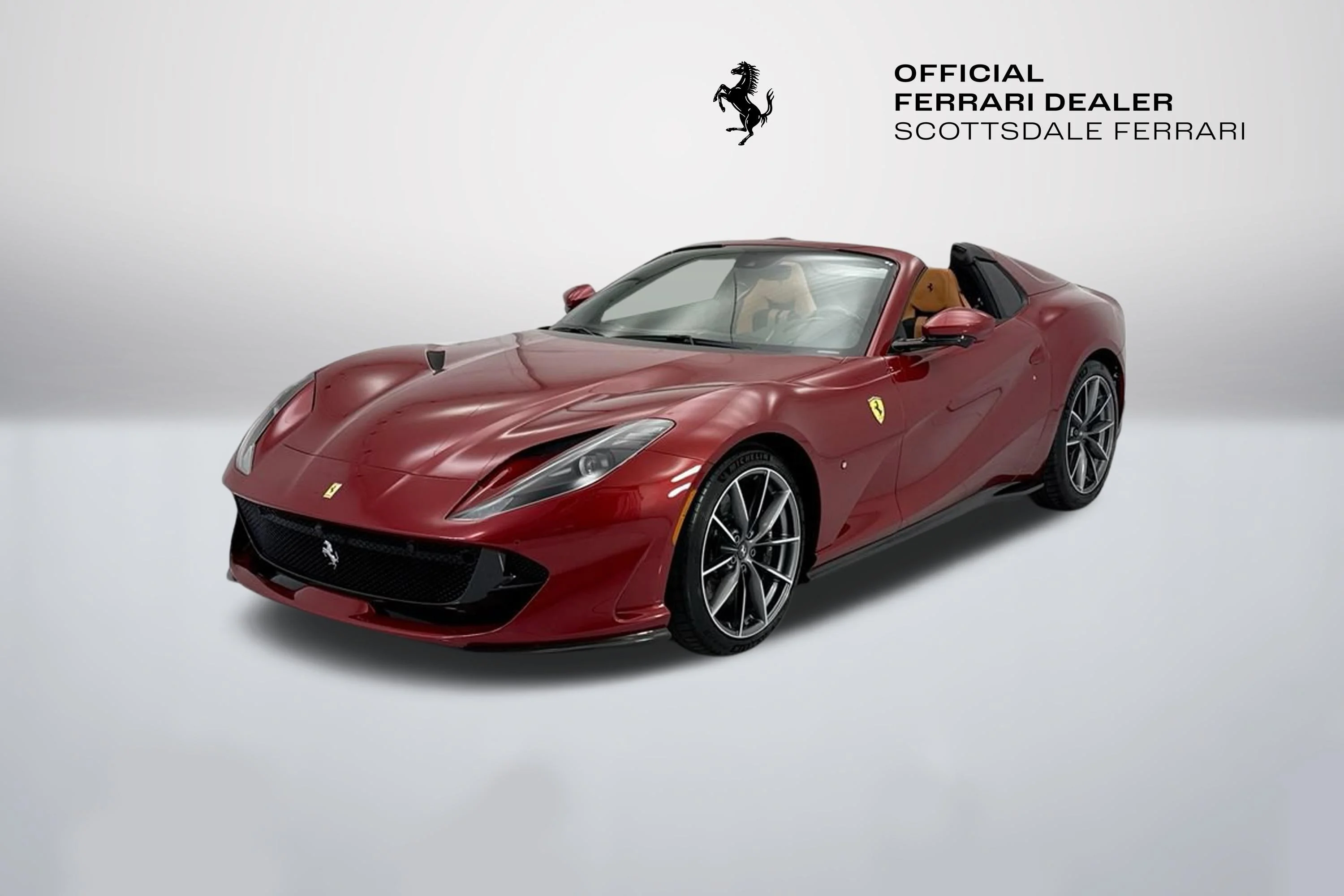 Used 2021 Rosso Fiorano Ferrari  image 1