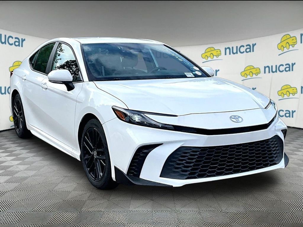 Used 2025 White Toyota SE image 1