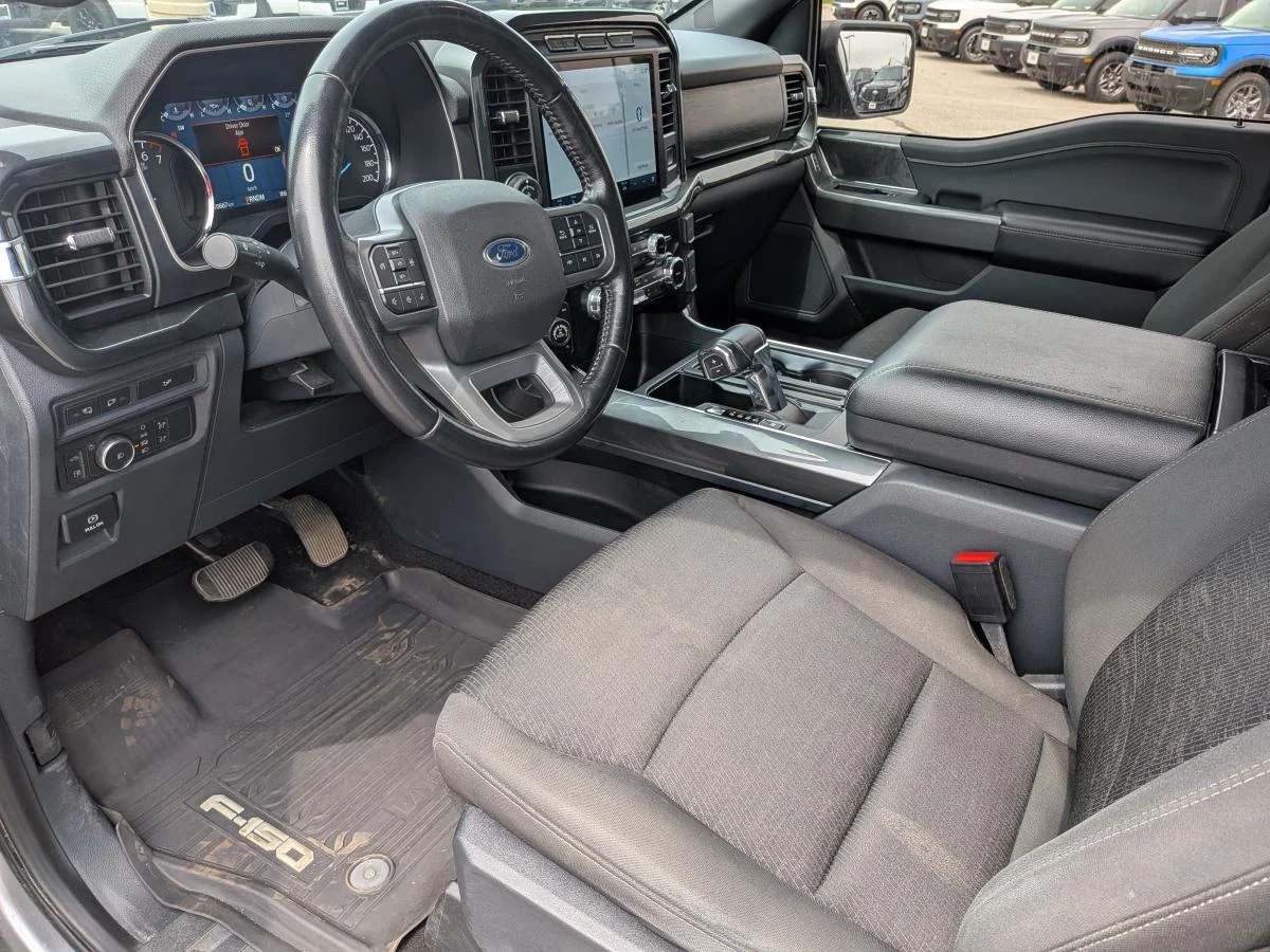 Used 2022 Silver Ford Xlt 4wd Supercrew image 14