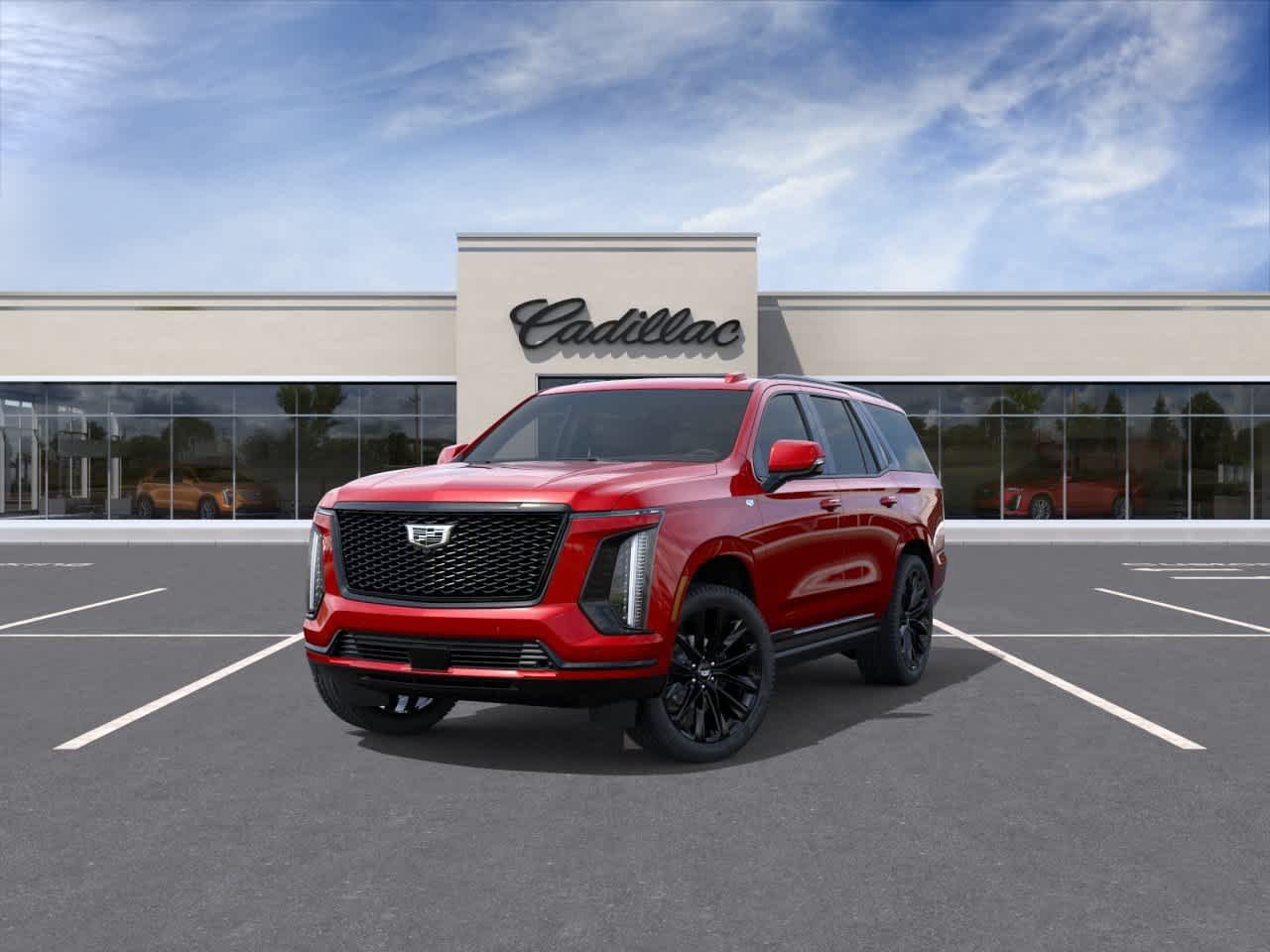New 2027 Radiant Red Tintcoat Cadillac Platinum Sport image 8