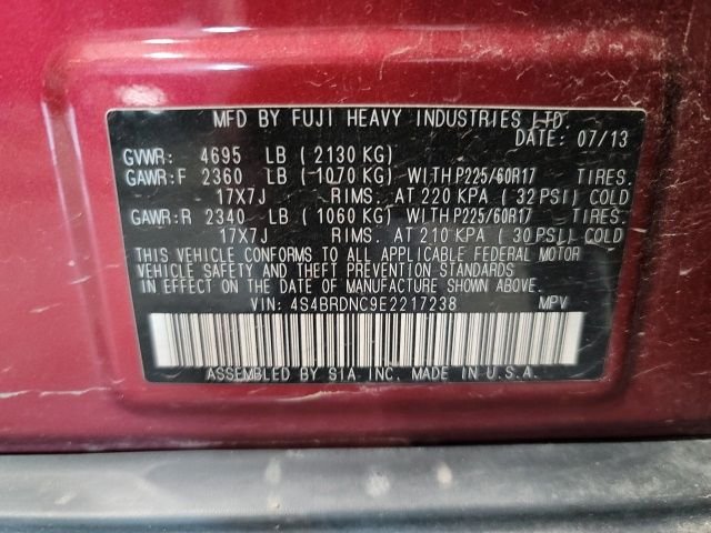 Used 2014 Venetian Red Pearl Subaru 3.6R image 18
