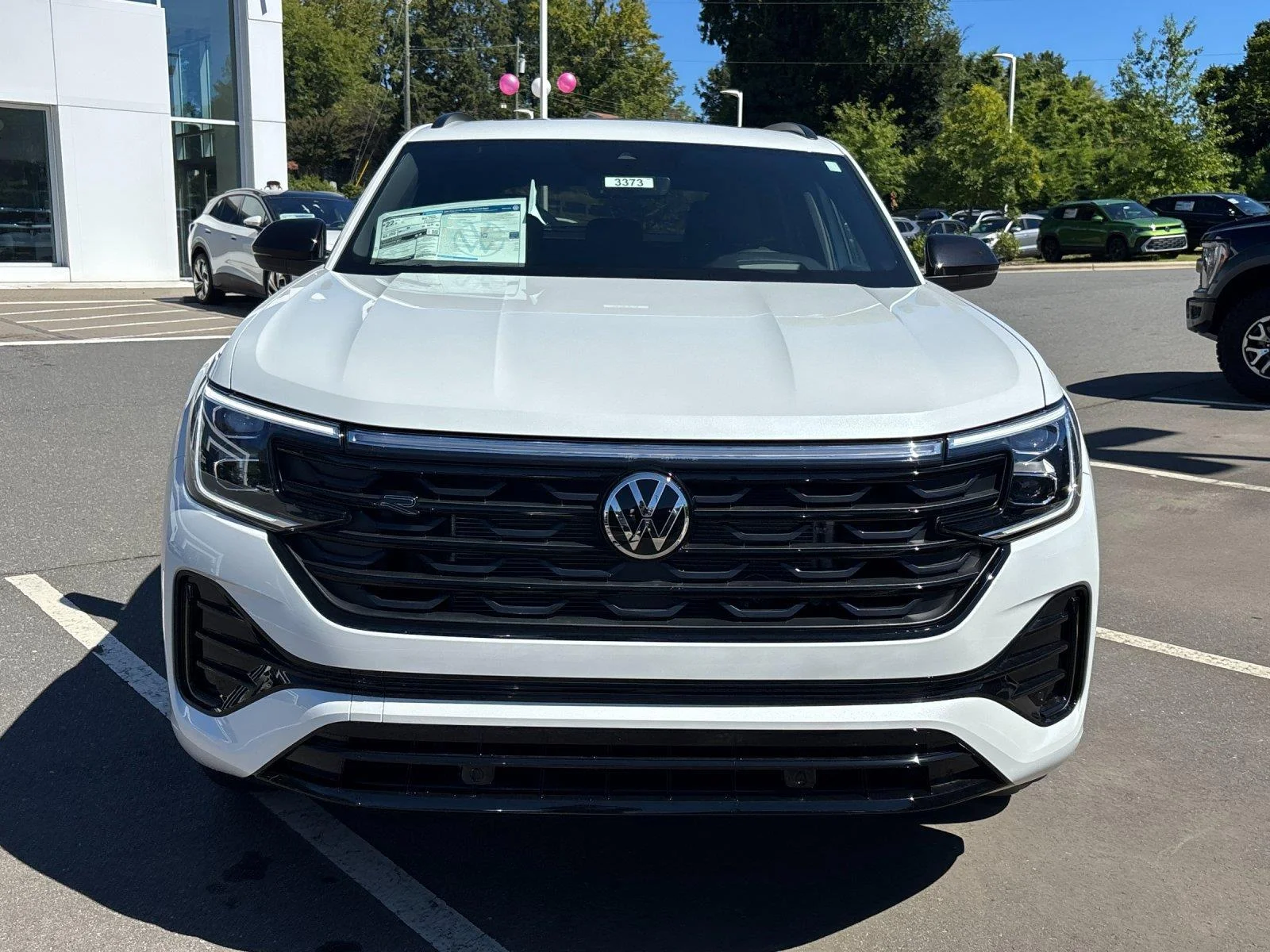 New 2026 Opal White Pearl Volkswagen 2.0T SEL R-Line Black image 8