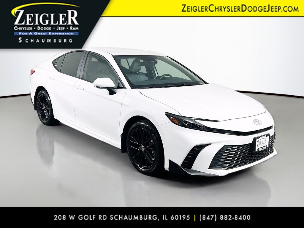 Used 2025 White Toyota SE image 1