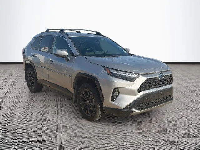 Used 2023 Silver Toyota SE image 1