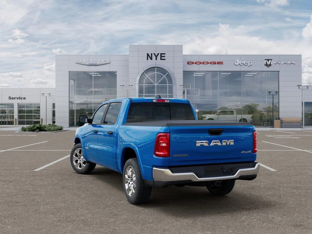 New 2025 Hydro Blue Pearl-Coat Exterior Paint RAM Big Horn/Lone Star image 3