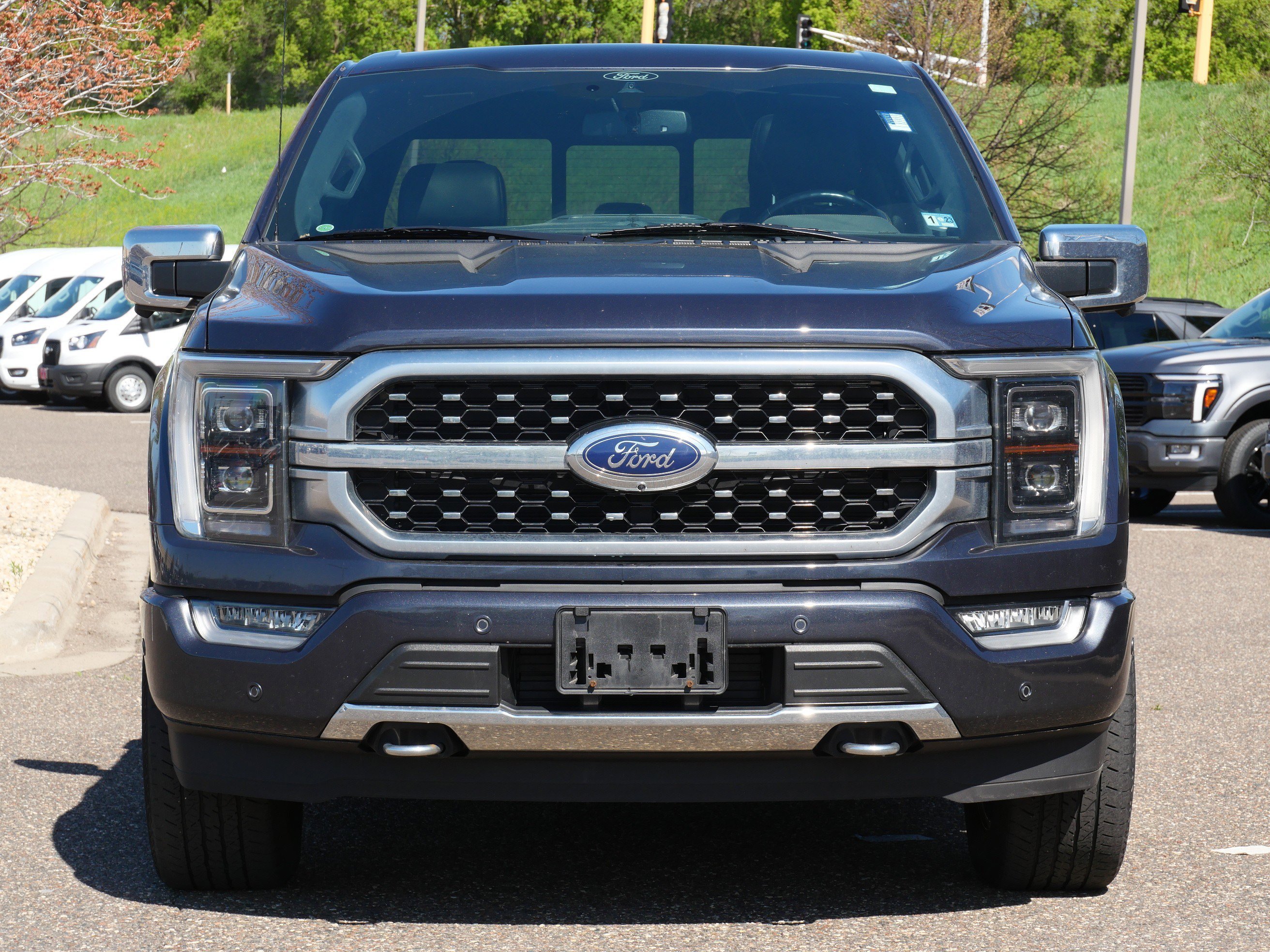 Used 2021 Ford F-150 Platinum with VIN 1FTFW1E86MFB43857 for sale in Eden Prairie, Minnesota