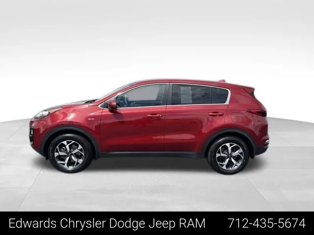 Used 2020 Red Kia LX image 5