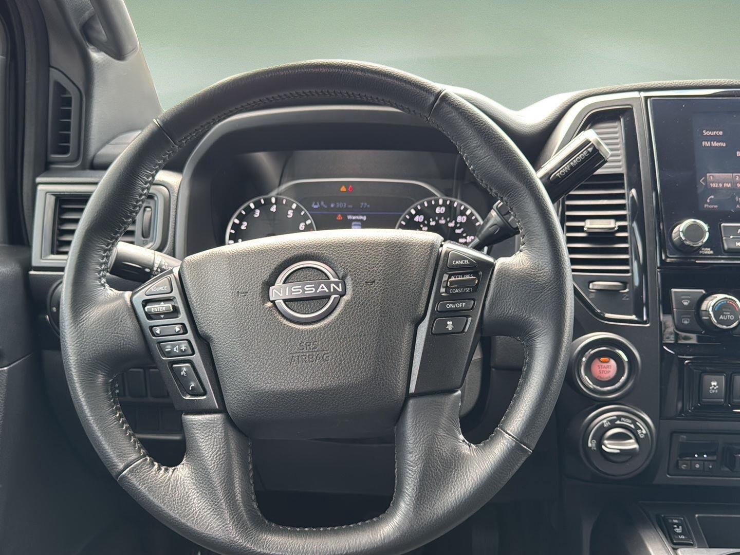 Used 2023 Super Black Nissan SV image 14