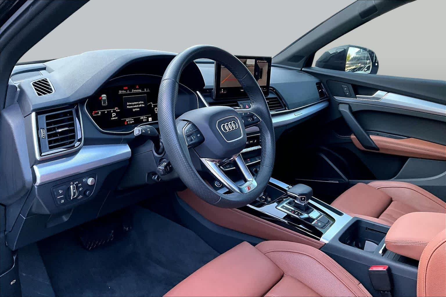 Used 2024 Mythos Black Metallic Audi S line Prestige image 18