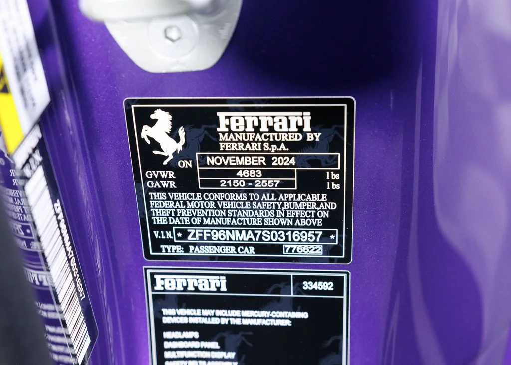 Certified Used 2025 Violetto Dino Ferrari Atelier image 56