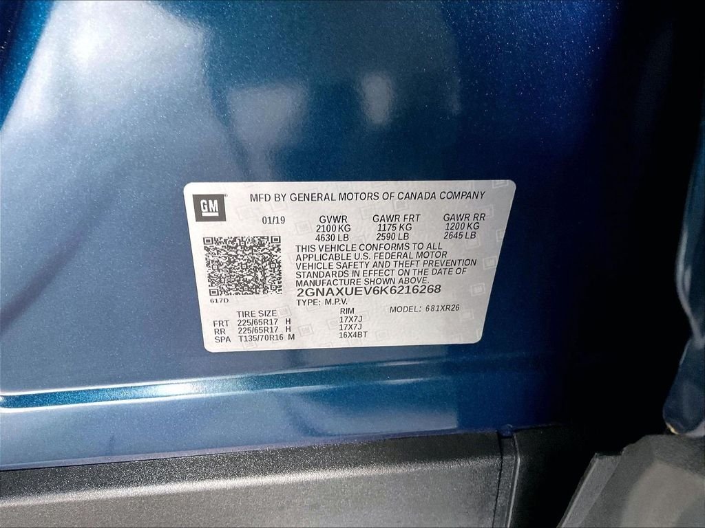 Used 2019 Blue Chevrolet LT image 35