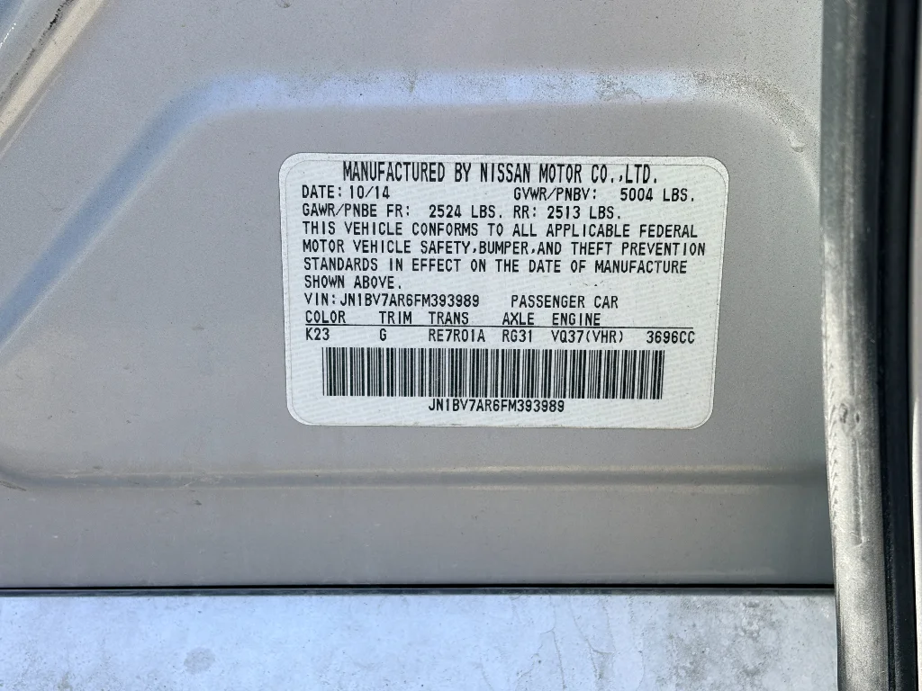 Used 2015 Liquid Platinum INFINITI Premium image 13