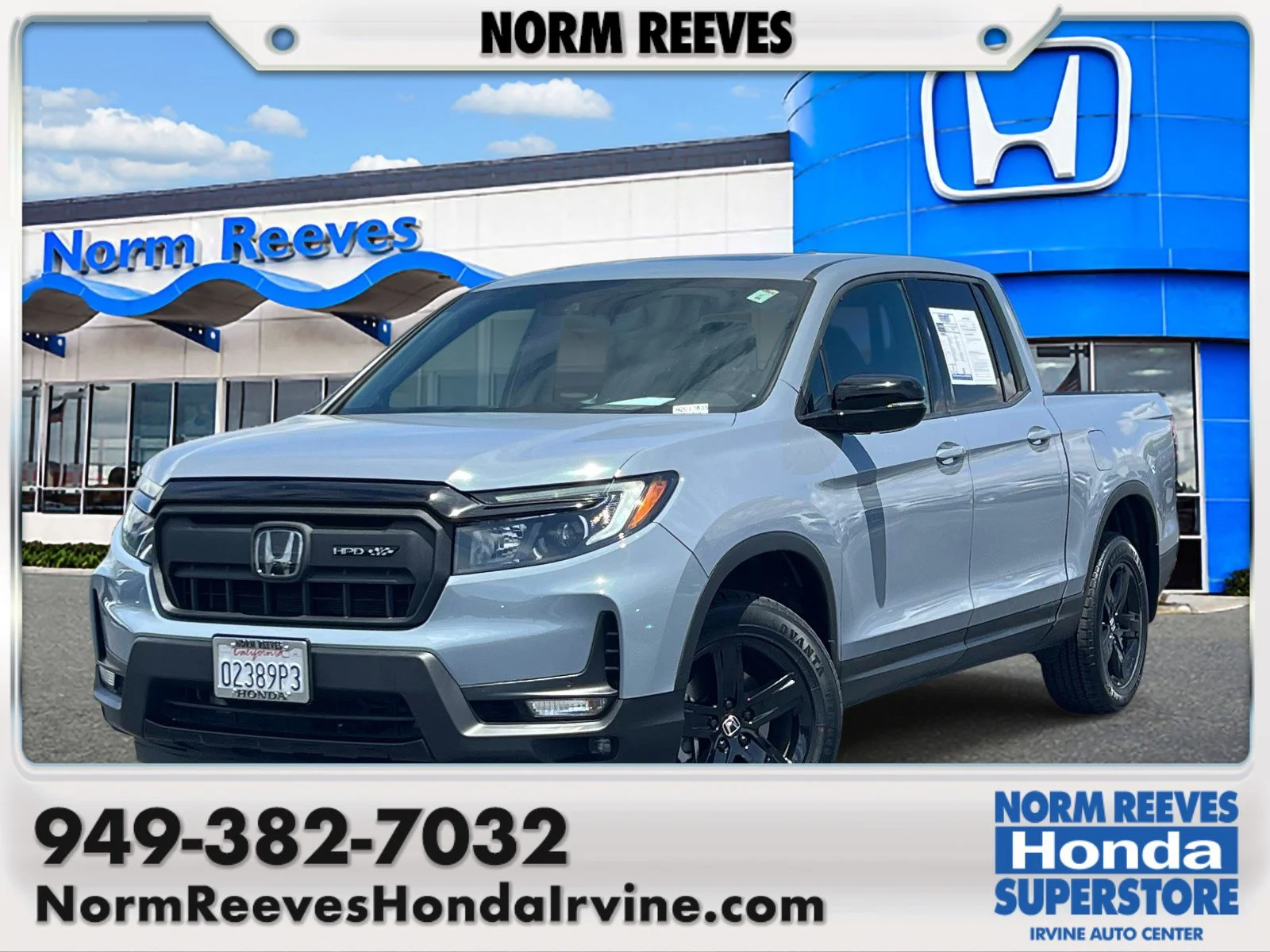 2022 Honda Ridgeline Black Edition