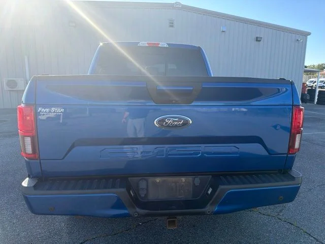 Used 2018 Lightning Blue Ford XLT image 4