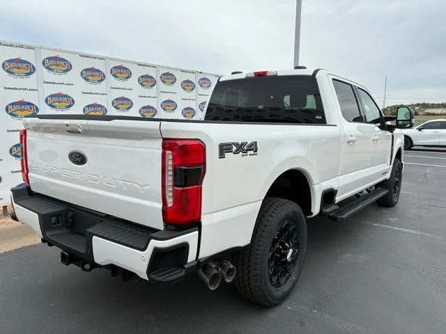 New 2026 White Metallic Ford Lariat image 4