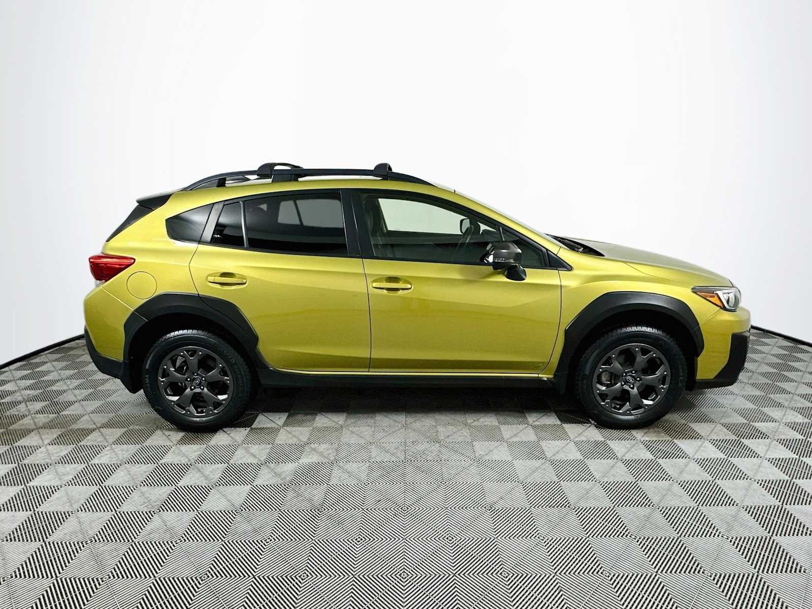 Certified Used 2021 Plasma Yellow Pearl Subaru Sport image 8