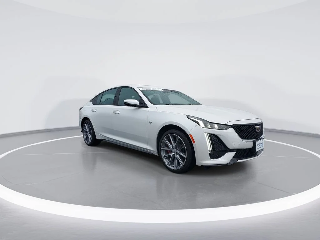Used 2022 White Cadillac Sport image 2
