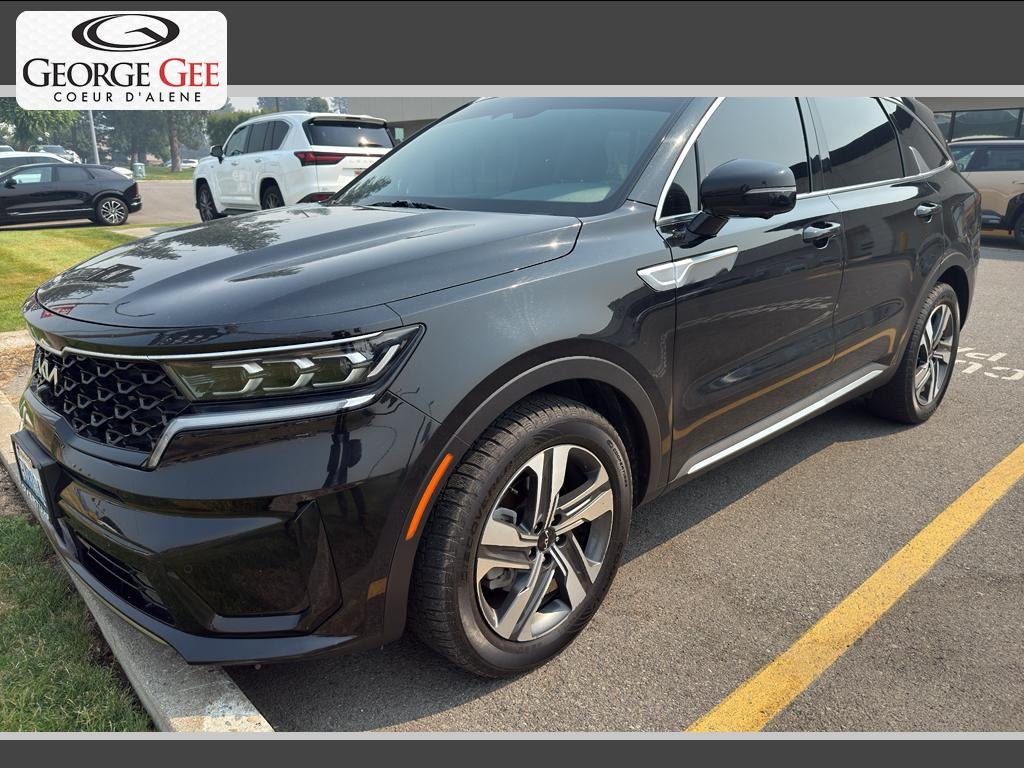 Used 2022 Aurora Black Kia SX Prestige image 1