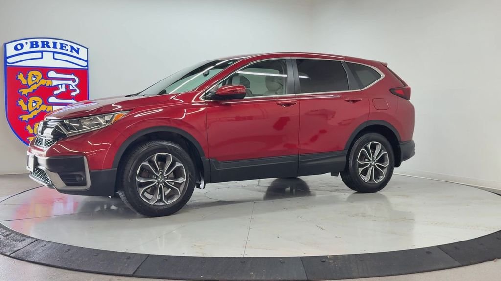 Used 2021 Radiant Red Metallic Honda AWD EX-L image 8