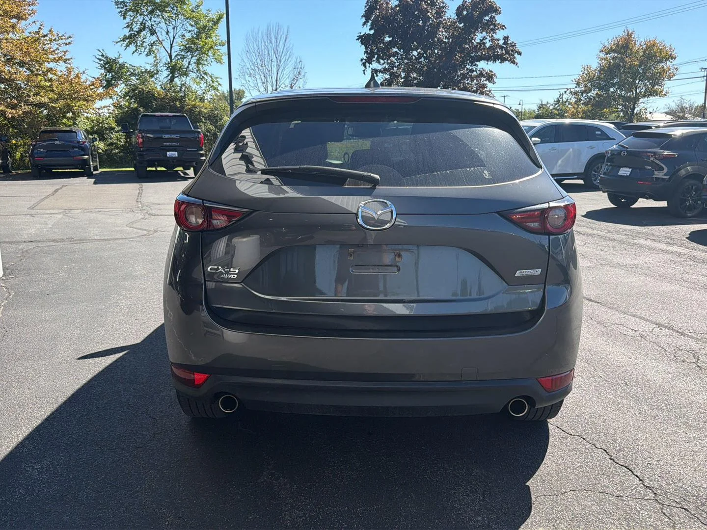 Used 2019 Machine Gray Metallic Mazda Grand Touring image 7