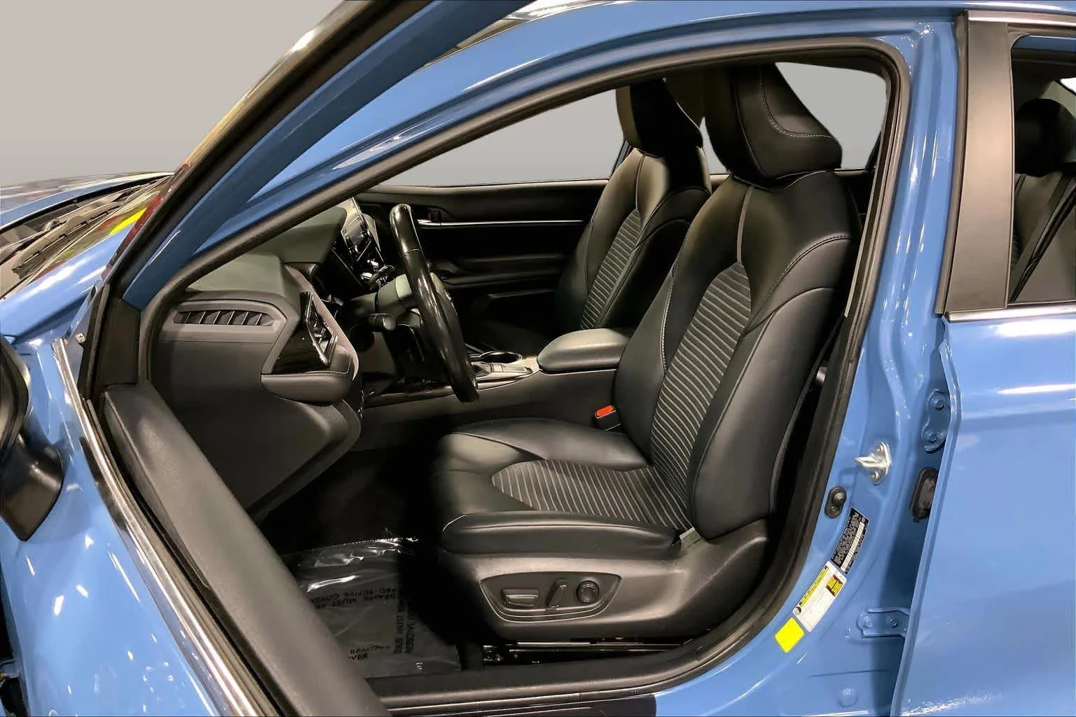 Used 2024 Cavalry Blue Toyota SE image 8