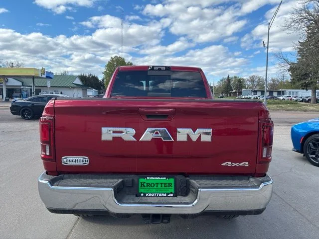 New 2026 Molten Red Pearlcoat RAM Limited Longhorn image 6