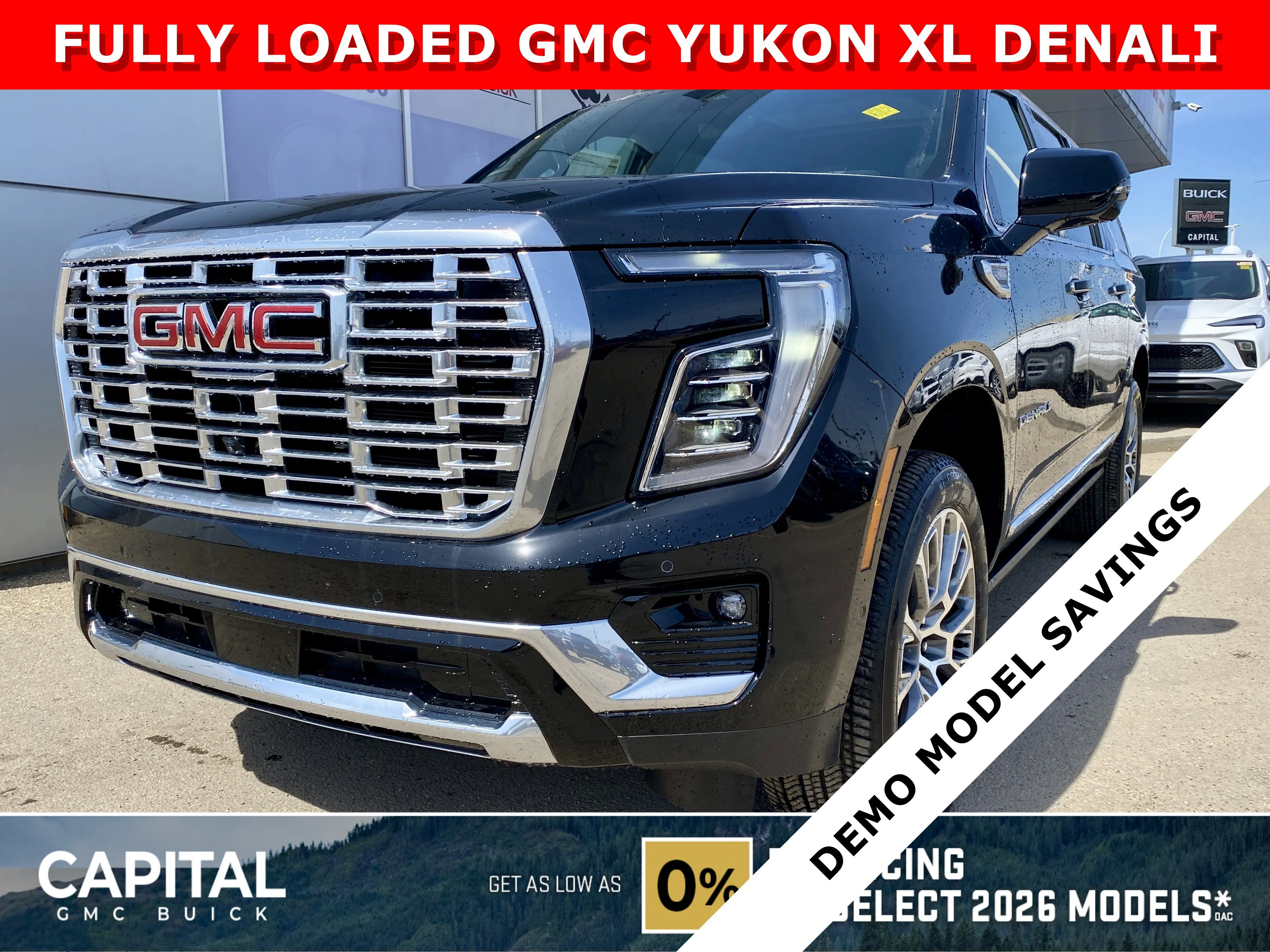 New 2026 ONYX BLACK GMC Denali image 1